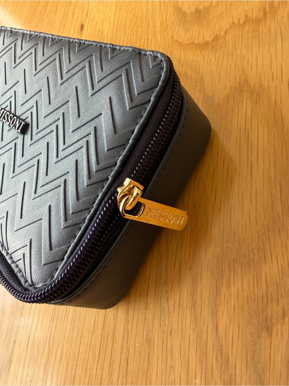 Navy Blue One First Travel Amenity Kit / Zip Cosmetic Case - Picture 6 of 7
